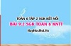 Bài 9.2 SGK Toán 6 tập 2 Kết nối tri thức